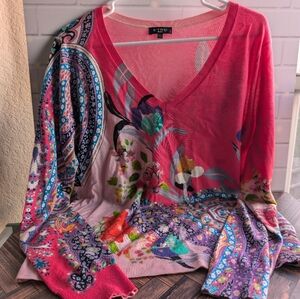 Etro Milano Cashmere Silk Sweater